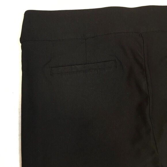 Simply Vera Wang Womens M Bootcut Dress Pants Black Pull On Professional Work - Picture 9 of 11